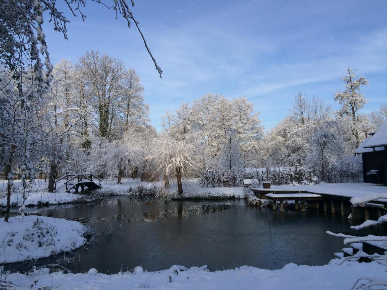 Ferienwohnungen Direkt Am Wasser บวร์ก ภายนอก รูปภาพ